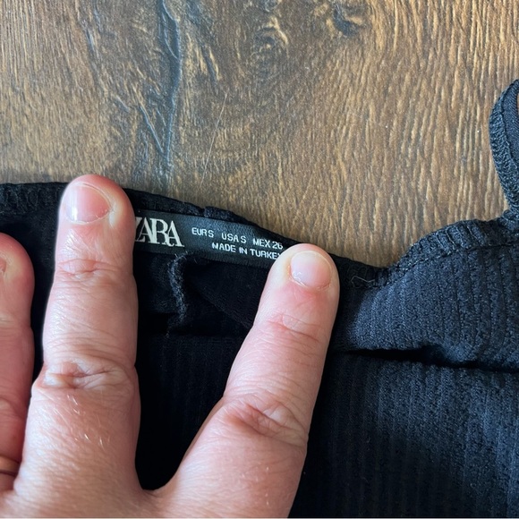Zara ribbed bodysuit SZ SM - Picture 3 of 4